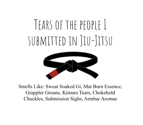 Jiu Jitsu Candle