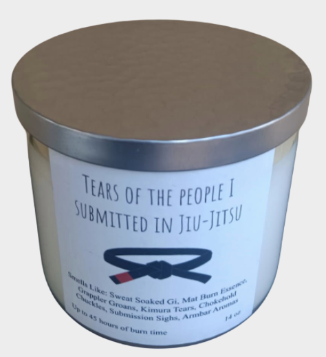 Jiu Jitsu Candle